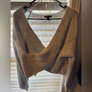 Crop sweater